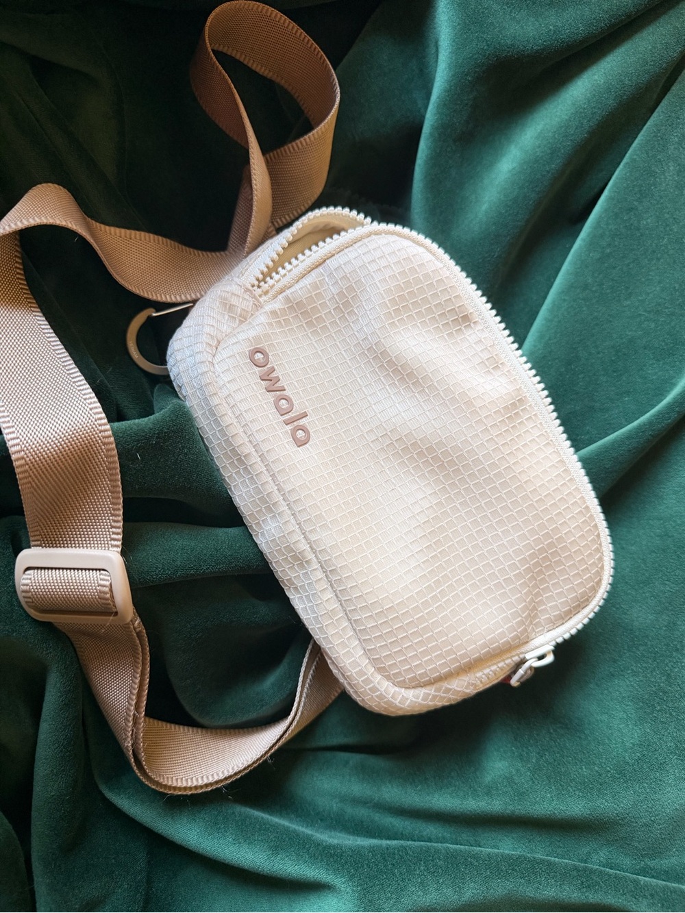 Cream Crossbody Sling Bag